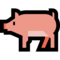 Pig emoji on Microsoft